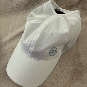 Callaway Golf White Golf Hat - Adjustable - Lightweight